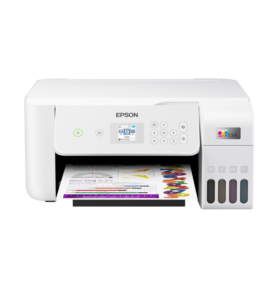 Epson EcoTank L3266 Spausdintuvas rašalinis spalvotas MFP A4 33 ppm USB Wi-Fi