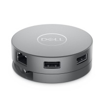 Dell DA310 7-in-1 USB-C Jungčių stotelė, Silver