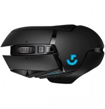 Logitech G502 LIGHTSPEED Belaidė žaidimų pelė, RF Wireless, 25600 DPI, Juoda