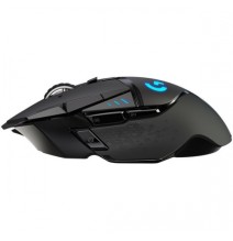 Logitech G502 LIGHTSPEED Belaidė žaidimų pelė, RF Wireless, 25600 DPI, Juoda