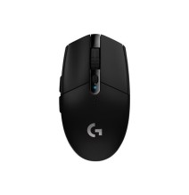 Logitech G305 Lightspeed Belaidė žaidimų pelė, RF Wireless + Bluetooth, 12000 DPI, Juoda