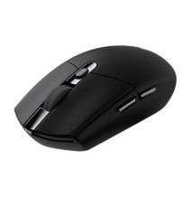 Logitech G305 Lightspeed Belaidė žaidimų pelė, RF Wireless + Bluetooth, 12000 DPI, Juoda