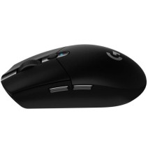 Logitech G305 Lightspeed Belaidė žaidimų pelė, RF Wireless + Bluetooth, 12000 DPI, Juoda