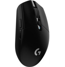 Logitech G305 Lightspeed Belaidė žaidimų pelė, RF Wireless + Bluetooth, 12000 DPI, Juoda