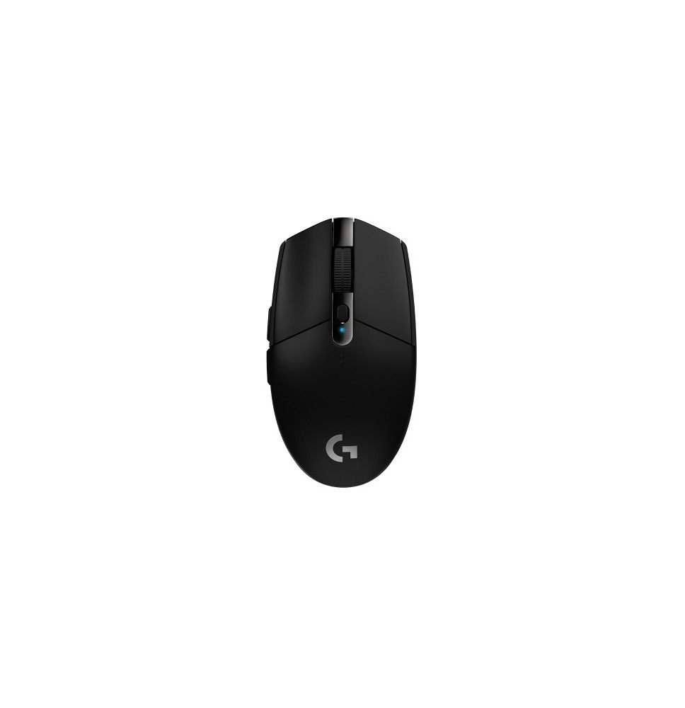 Logitech G305 Lightspeed Belaidė žaidimų pelė, RF Wireless + Bluetooth, 12000 DPI, Juoda