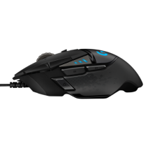 Logitech G502 HERO Laidinė žaidimų pelė, USB Type-A, Optical, 25600 DPI, Juoda