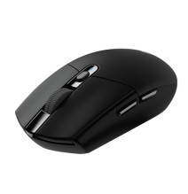 Logitech G305 Lightspeed Belaidė žaidimų pelė, RF Wireless + Bluetooth, 12000 DPI, Juoda