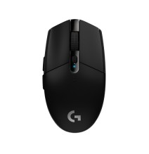 Logitech G305 Lightspeed Belaidė žaidimų pelė, RF Wireless + Bluetooth, 12000 DPI, Juoda