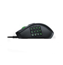 Razer Naga Trinity Laidinė žaidimų pelė, USB Type-A, RGB apšvietimas, Optical 16000 DPI, Juoda