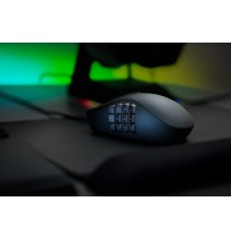 Razer Naga Trinity Laidinė žaidimų pelė, USB Type-A, RGB apšvietimas, Optical 16000 DPI, Juoda