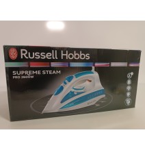 Ecost prekė po grąžinimo, Russell Hobbs garų lygintuvas Supreme Steam Pro (2600 vatų, 140 g/min papi