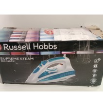 Ecost prekė po grąžinimo, Russell Hobbs garų lygintuvas Supreme Steam Pro (2600 vatų, 140 g/min papi