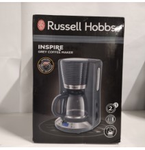 Ecost prekė po grąžinimo Skaitmeninis kavos aparatas "Russell Hobbs Inspire", pilkos spalvos, progr