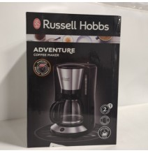 Ecost prekė po grąžinimo Russell Hobbs Adventure 2401056 kavos aparatas, nerūdijantis plienas, stik