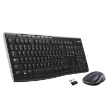 Logitech MK270 Wireless Combo Belaidė klaviatūra + pelė, US Int, Juoda