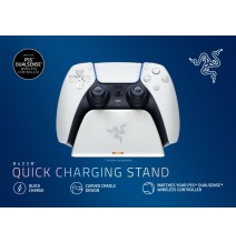 Greitojo įkrovimo stotelė Razer RC21-01900100-R3M1 žaidimų valdymo pultui PS5, Balta