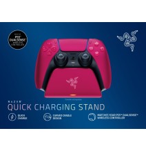 Greitojo įkrovimo stotelė Razer RC21-01900300-R3M1 žaidimų valdymo pultui PS5, Raudona