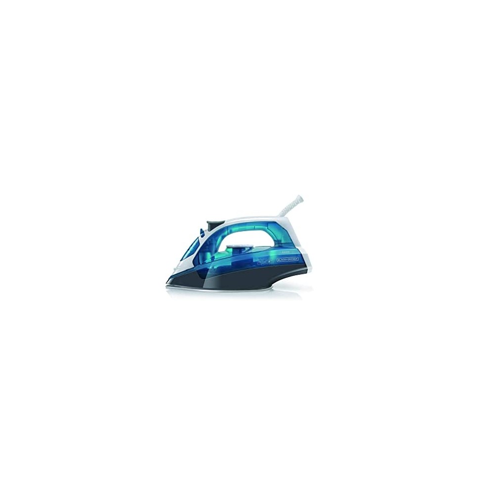 Ecost prekė po grąžinimo Black+Decker Blau BXIR2200E Steam Iron 2200 Plastic 370 ml