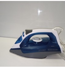 Ecost prekė po grąžinimo Black+Decker Blau BXIR2200E Steam Iron 2200 Plastic 370 ml