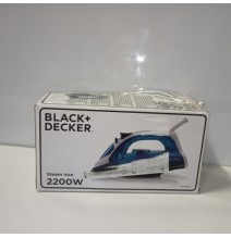 Ecost prekė po grąžinimo Black+Decker Blau BXIR2200E Steam Iron 2200 Plastic 370 ml