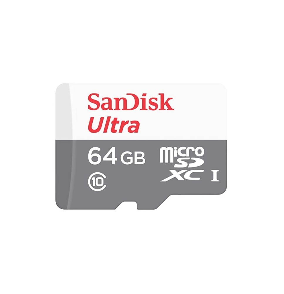 Atminties kortelė SanDisk SDSQUNR-064G-GN3MN memory card 64 GB MicroSDXC UHS-1 Class 10