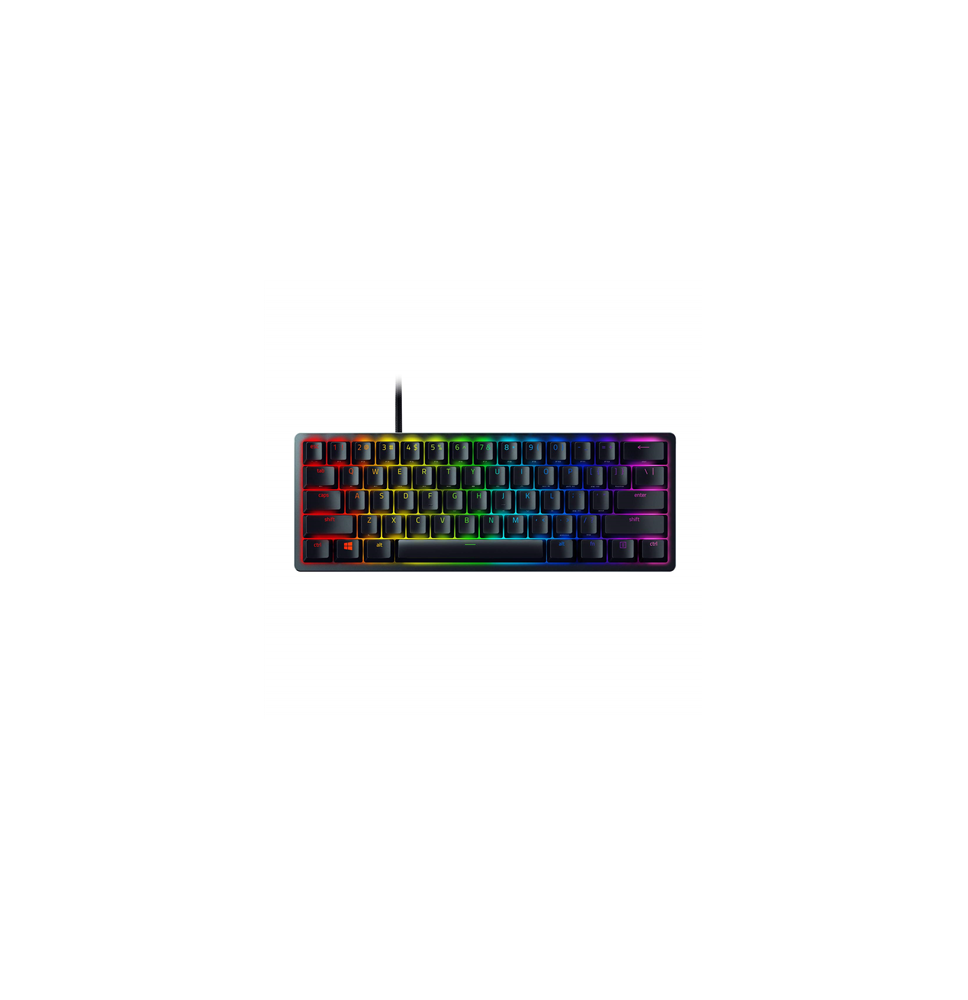 Razer Huntsman Mini Laidinė žaidimų klaviatūra, USB, RGB LED, US Int, Clicky Optical Switch, Juoda