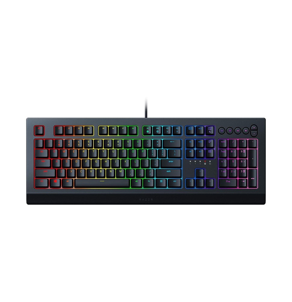 Žaidimų klaviatūra Razer RZ03-03400100-R3M1 Cynosa V2, USB QWERTY US EN, Wired, Juoda