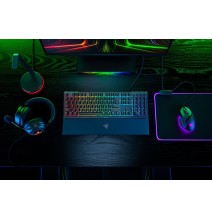 Razer Ornata V3 Laidinė žaidimų klaviatūra, USB, RGB LED, US, Mecha-membrane switch, Juoda