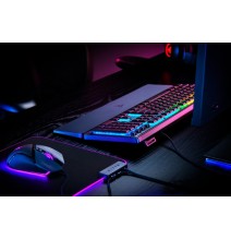 Razer Ornata V3 Laidinė žaidimų klaviatūra, USB, RGB LED, US, Mecha-membrane switch, Juoda