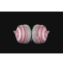 Laidinės žaidimų ausinės Razer RZ04-02980200-R3M1 Kraken Kitty, Pilka/Rožinė