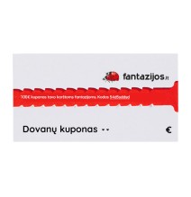 100 Eurų dovanų kuponas