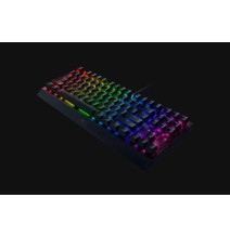 Razer Blackwidow V3 Tenkeyless Laidinė žaidimų klaviatūra, RGB LED, USB, US, Yellow Switch, Juoda