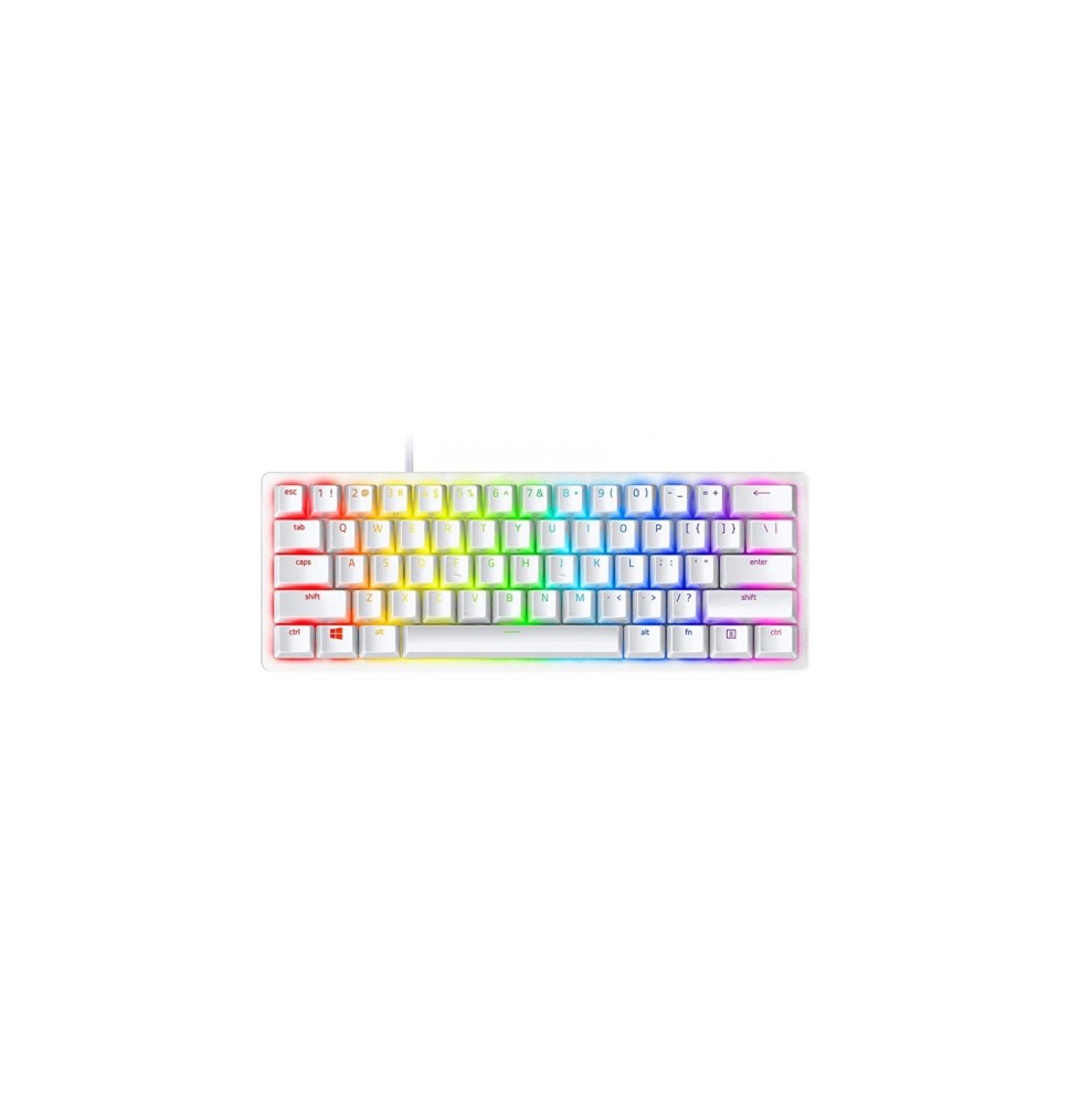 Razer RZ03-03390400-R3M1 Huntsman Mini Laidinė žaidimų klaviatūra, US, Balta, Linear Optical Switch