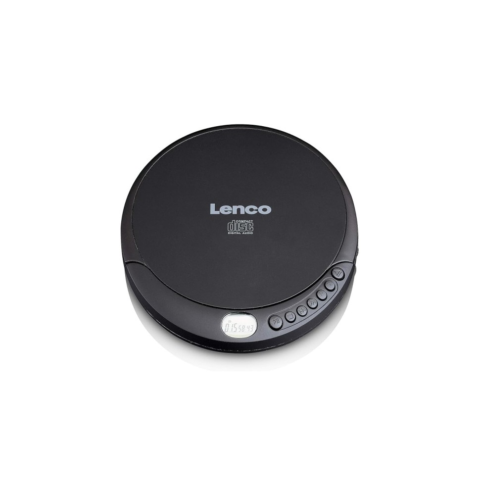 Ecost Lenco CD-010 Lecteur de CD Lecteur CD portable Noir