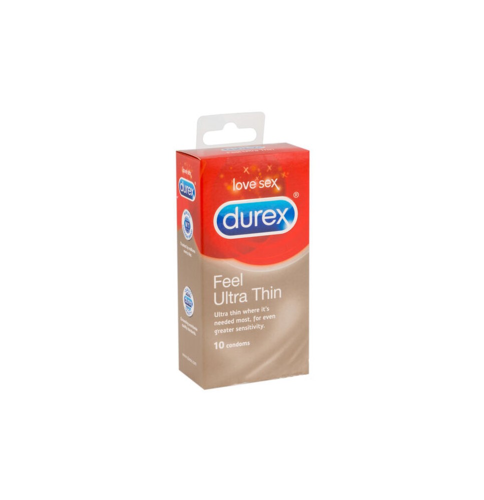 Durex Feel Ultra Thin prezervatyvai (10 vnt)