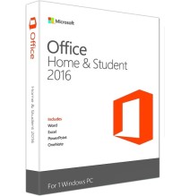 Programinė įranga Microsoft Office Home and Student 2016 (1 PC Licence)