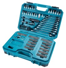 Įrankių rinkinys Makita E-10883 221 vnt, Terkšlės, galvutės, raktai