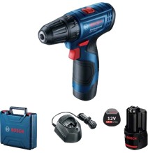 Suktuvas akumuliatorinis Bosch Professional GSR 120-LI, 2x2.0Ah 12V akumuliatoriai