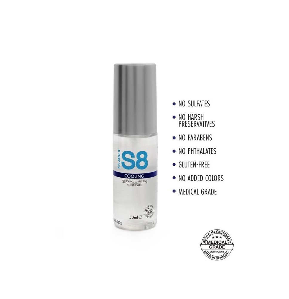 S8 šaldantis lubrikantas Cooling (50 ml)