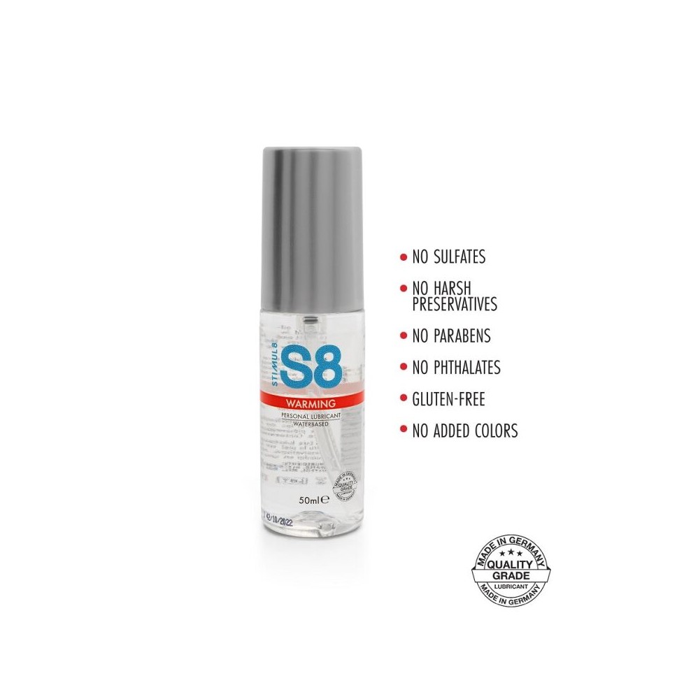 S8 šildantis lubrikantas (50 ml)