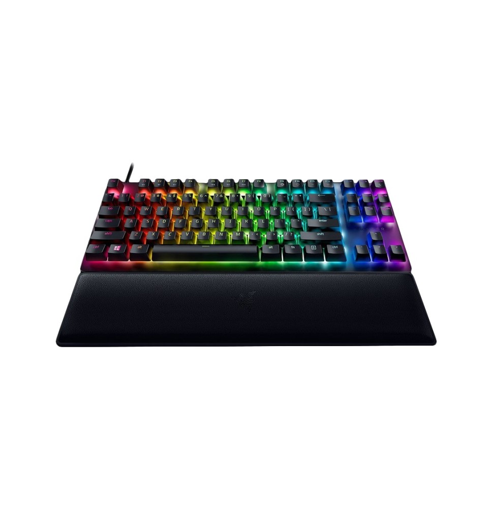 Žaidimų klaviatūra Razer Huntsman V2 Tenkeyless, RGB LED light, US, Wired, Linear Red Switch, Juoda