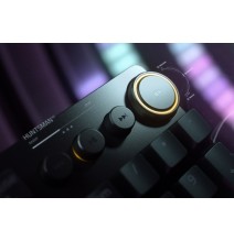 Žaidimų klaviatūra Razer Huntsman V2, RGB LED light, Wired, US, Clicky Purple Switch, Juoda