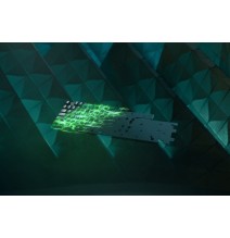 Žaidimų klaviatūra Razer Huntsman V2, RGB LED light, Wired, US, Clicky Purple Switch, Juoda