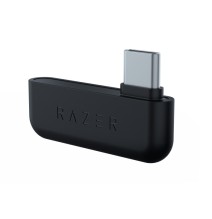 Belaidės žaidimų ausinės Razer Kaira Pro for PlayStation USB Type-C Bluetooth, Juoda/Balta