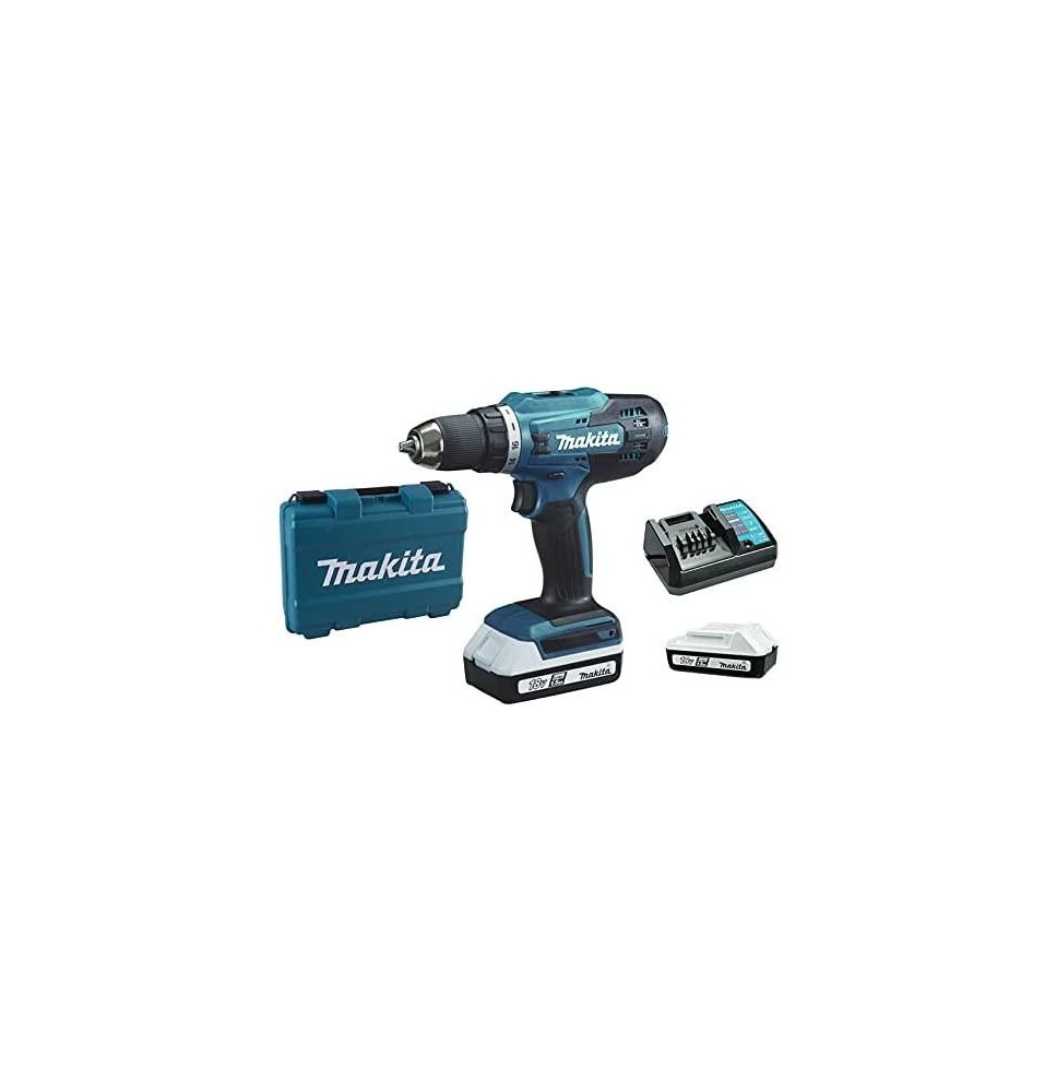 Akumuliatorinis suktuvas Makita DF488DWE Cordless Drill / Driver Set