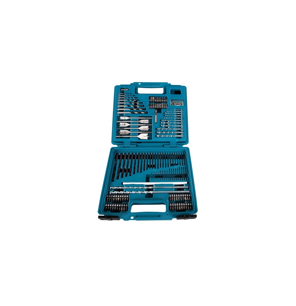 Grąžtų ir antgalių rinkinys Makita E-06270 Bits & Drill Set 212 pcs