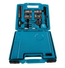 Grąžtų ir antgalių rinkinys Makita E-06270 Bits & Drill Set 212 pcs