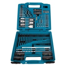 Grąžtų ir antgalių rinkinys Makita E-06270 Bits & Drill Set 212 pcs