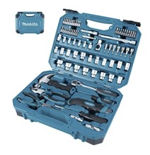 Galvučių, raktų ir antgalių rinkinys Makita E-10899 Tool Set 76 pcs