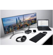 Jungčių stotelė Kensington SD5560T USB-C/Thunderbolt 3 HDMI Thunderbolt GigE Dual 4K with 96W PD